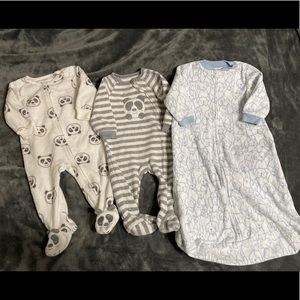 Baby pajama / sleep gown bundle